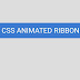 Css animated ribbon