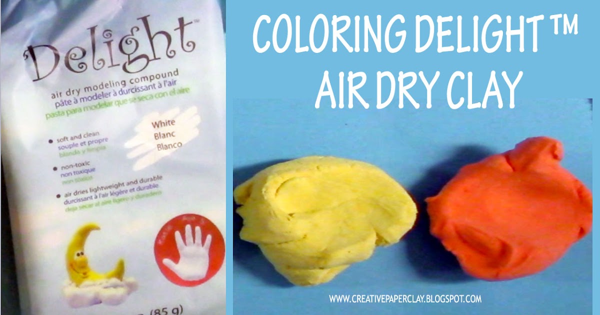 delight air dry clay