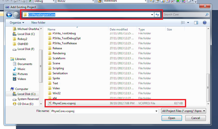 Michael's Blog: Guide to PhyreEngine Part I: Setting up a Project