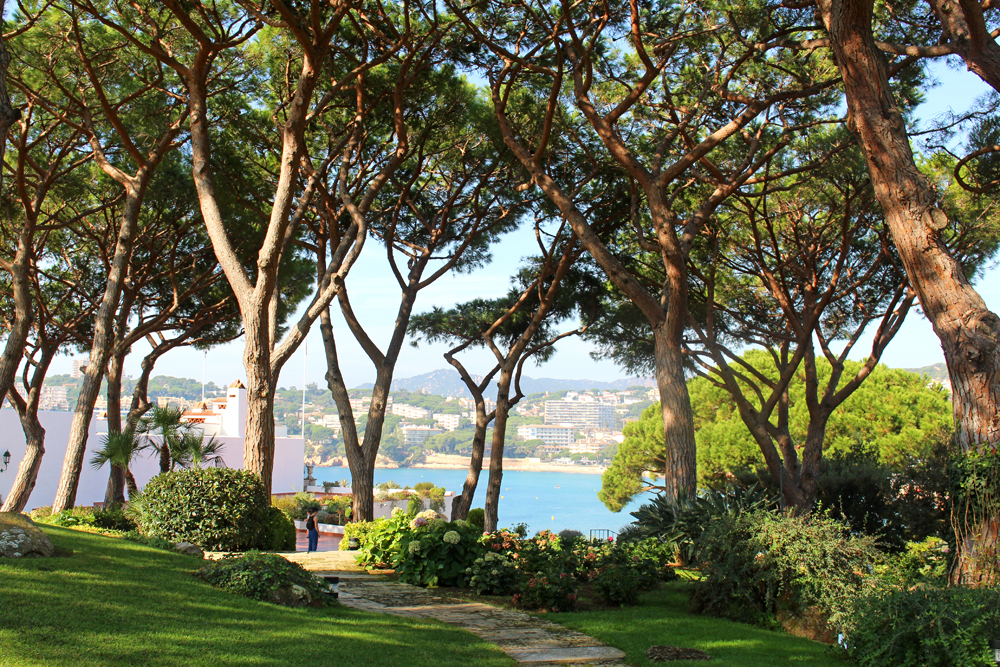 Hostal de la Gavina gardens, Costa Brava, Spain - luxury travel blog
