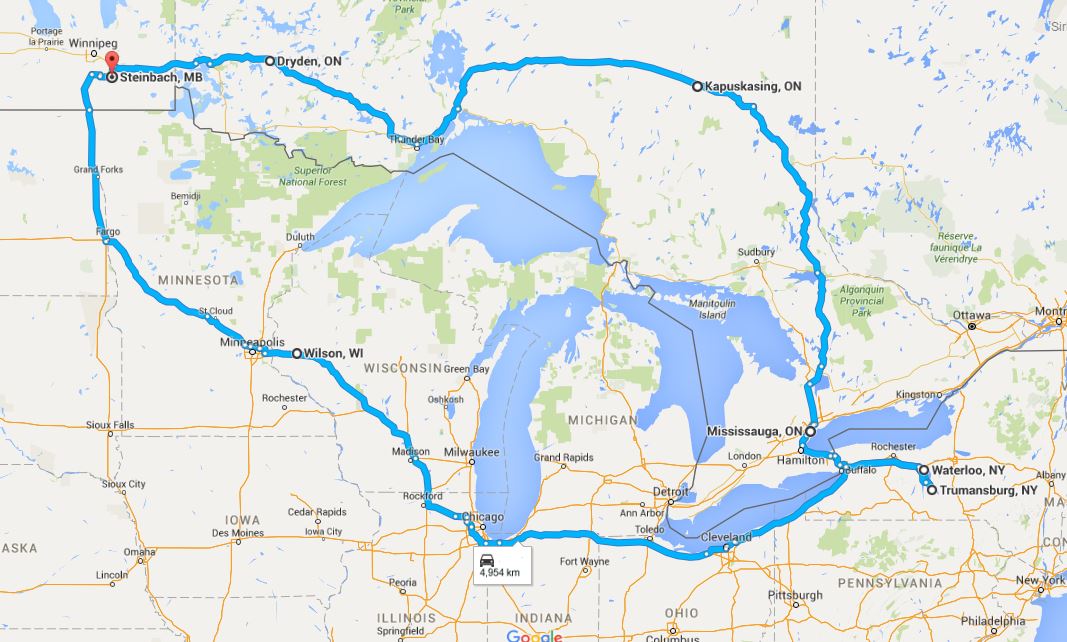 roadtrip chris arbon Trumansburg, New York.