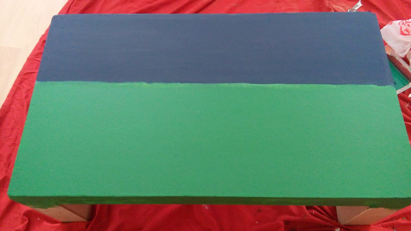 Mobilya boyama denemelerim (Morkaşık) Dekupaj