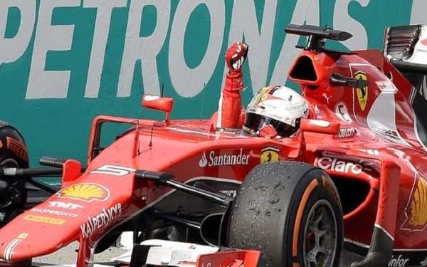 Vettel ganó el Gran Premio de Malasia