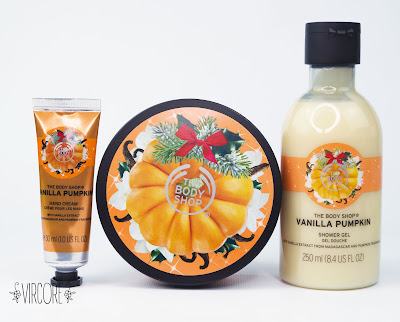 the body shop halloween calabaza y vainilla