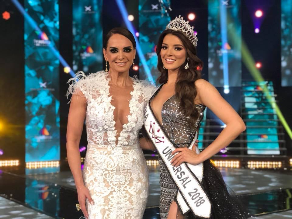 Andrea Toscano Crowned Mexicana Universal 2018