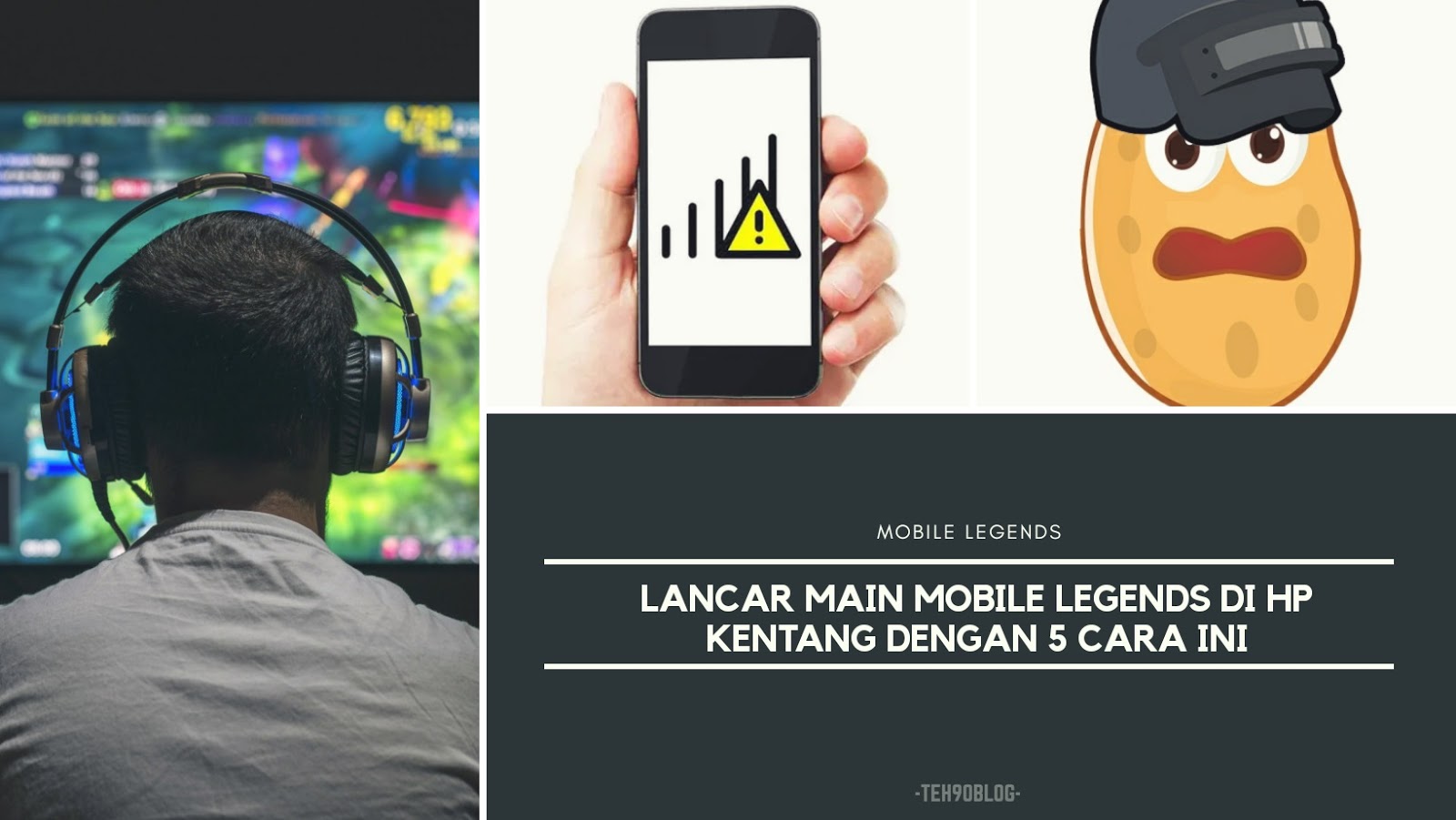 Cara main Mobile Legends di HP Kentang