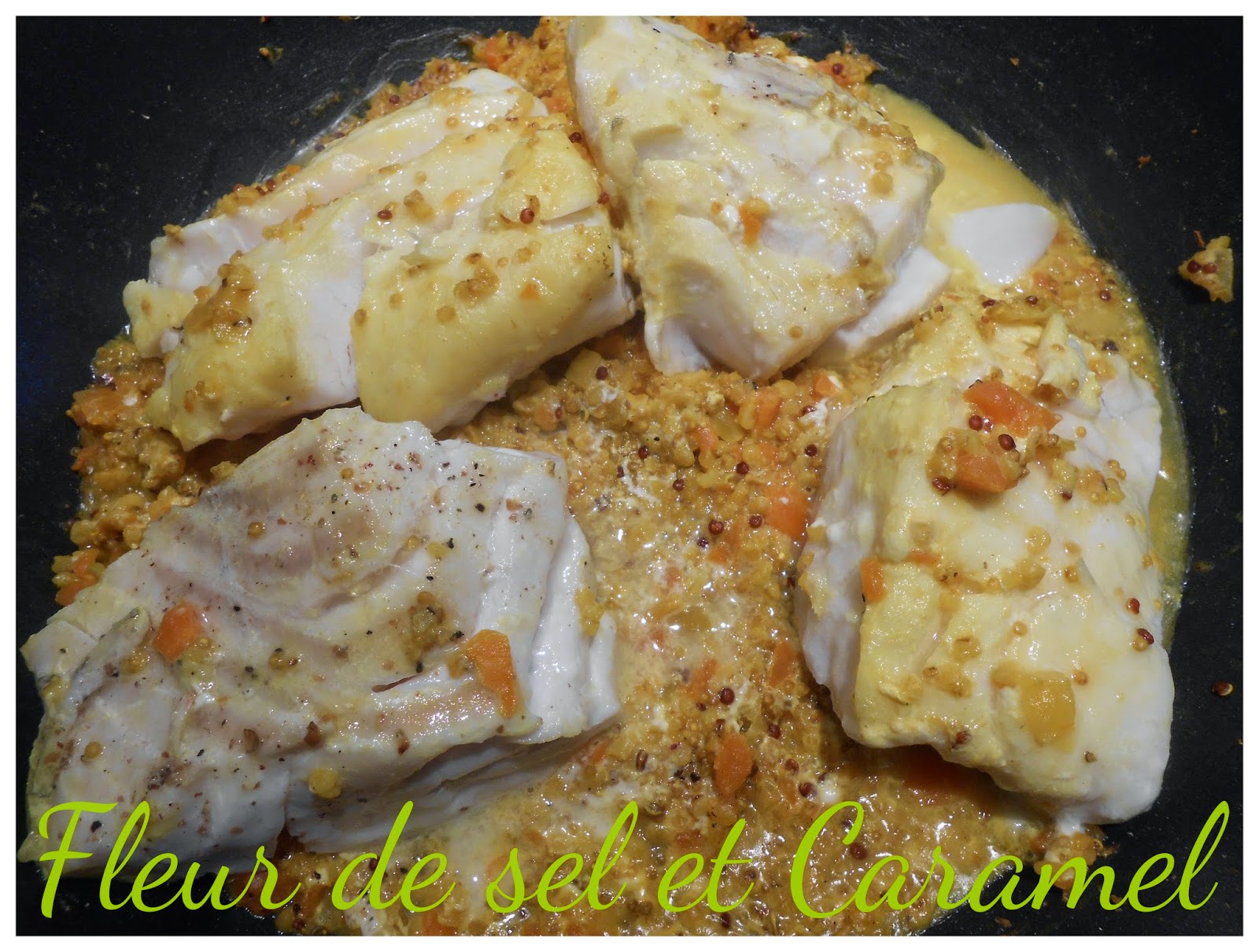 Fleur de sel et Caramel Couscous de quinoaboulgour de poisson