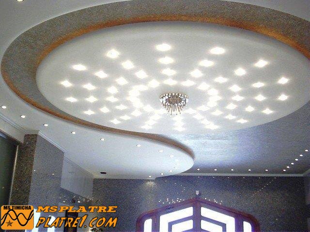 platre Faux Plafond de Salon Moderne 2015 platre Faux Plafond de Salon Moderne 2015