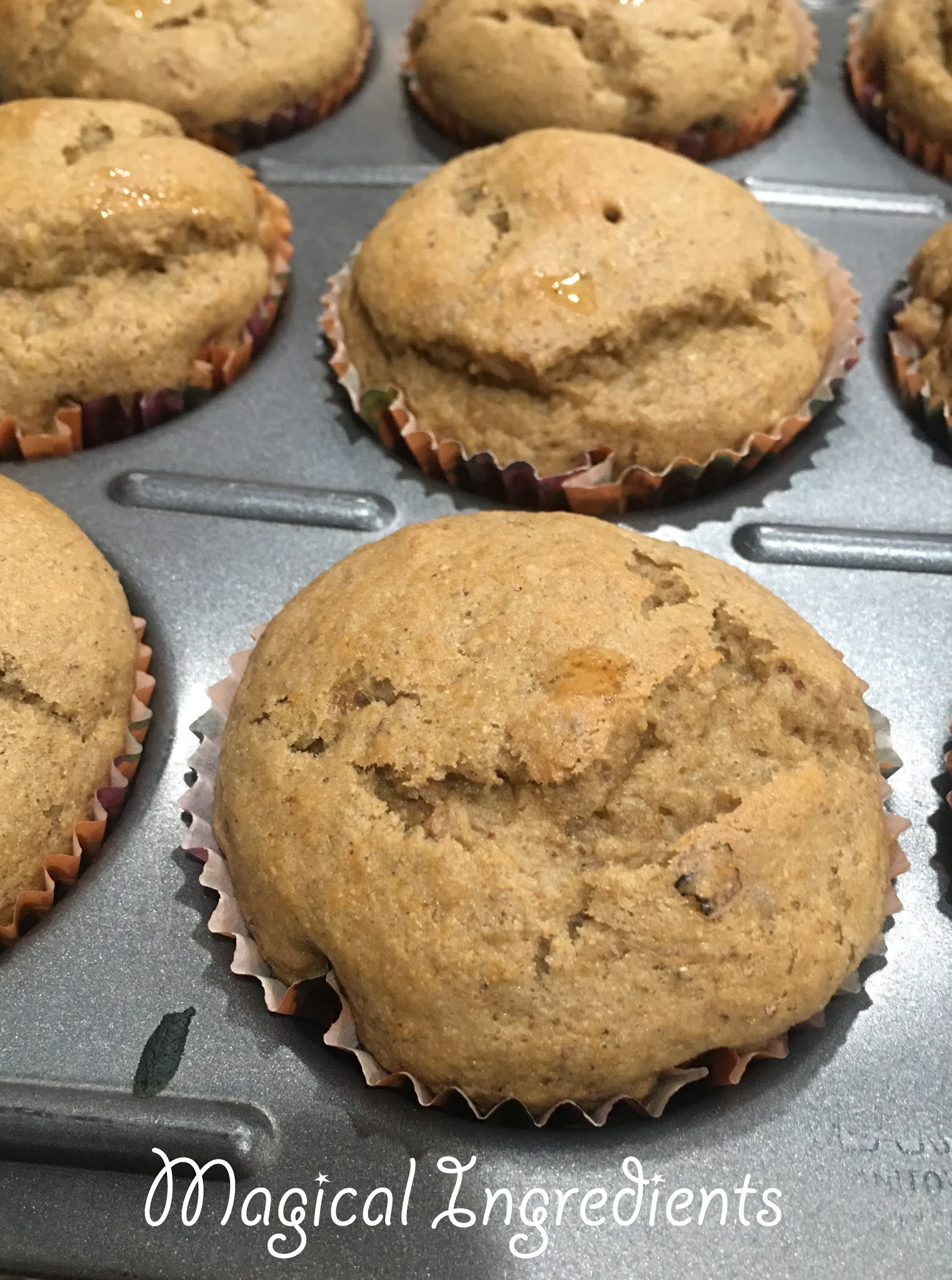 Pearl Millet Banana Muffins MuffinMonday Magical Ingredients