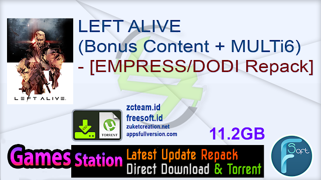 LEFT ALIVE (Bonus Content + MULTi6) – [EMPRESS  DODI Repack]