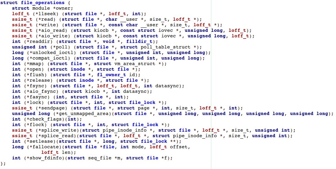 리눅스 디바이스 드라이버 기초와 예제