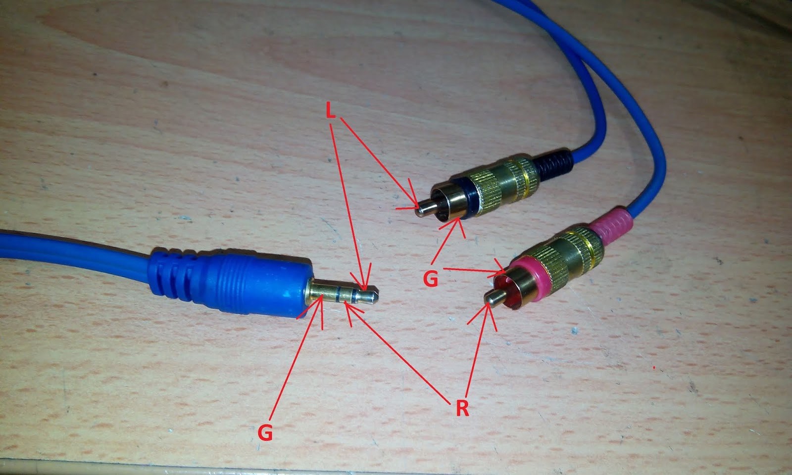 Life Begins at Forty Headphone to RCA adapter cable