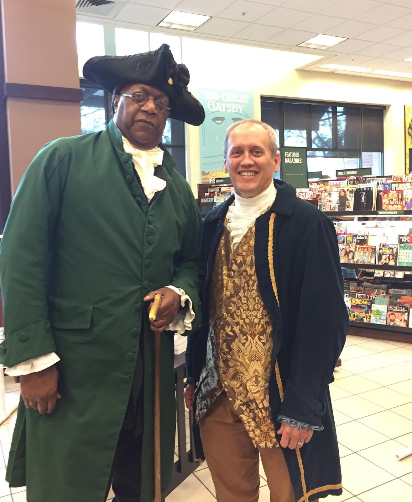 Portray John Jay John Jay Reenactor Phil Webster With John