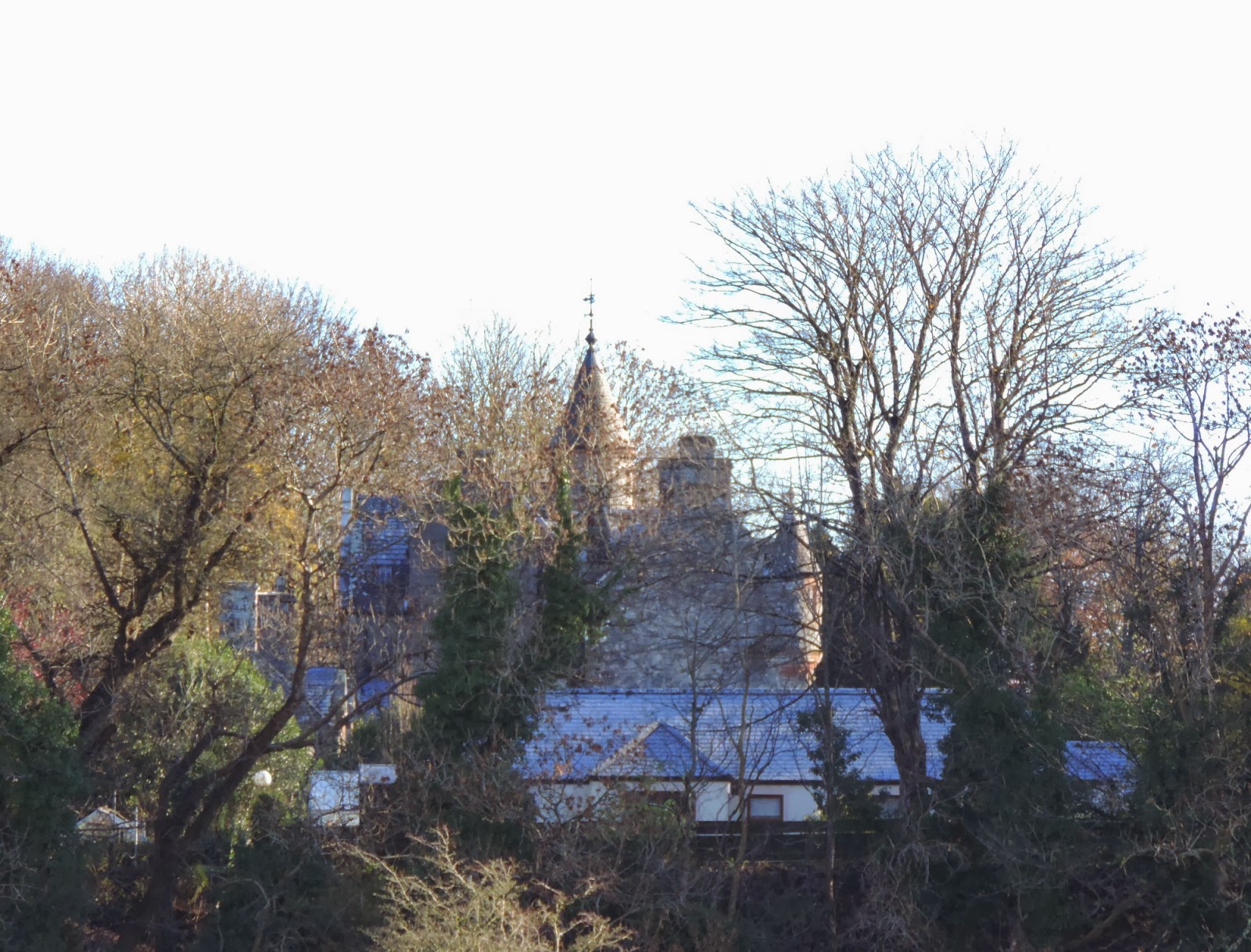 The Glebe Blog First snow over Newton Stewart November 2013