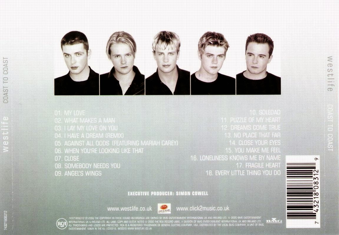 Download Full Album Westlife Coast To Coast [Album] Westlife – Coast to Coast (iTunes Plus) (2000) | Free iTunes