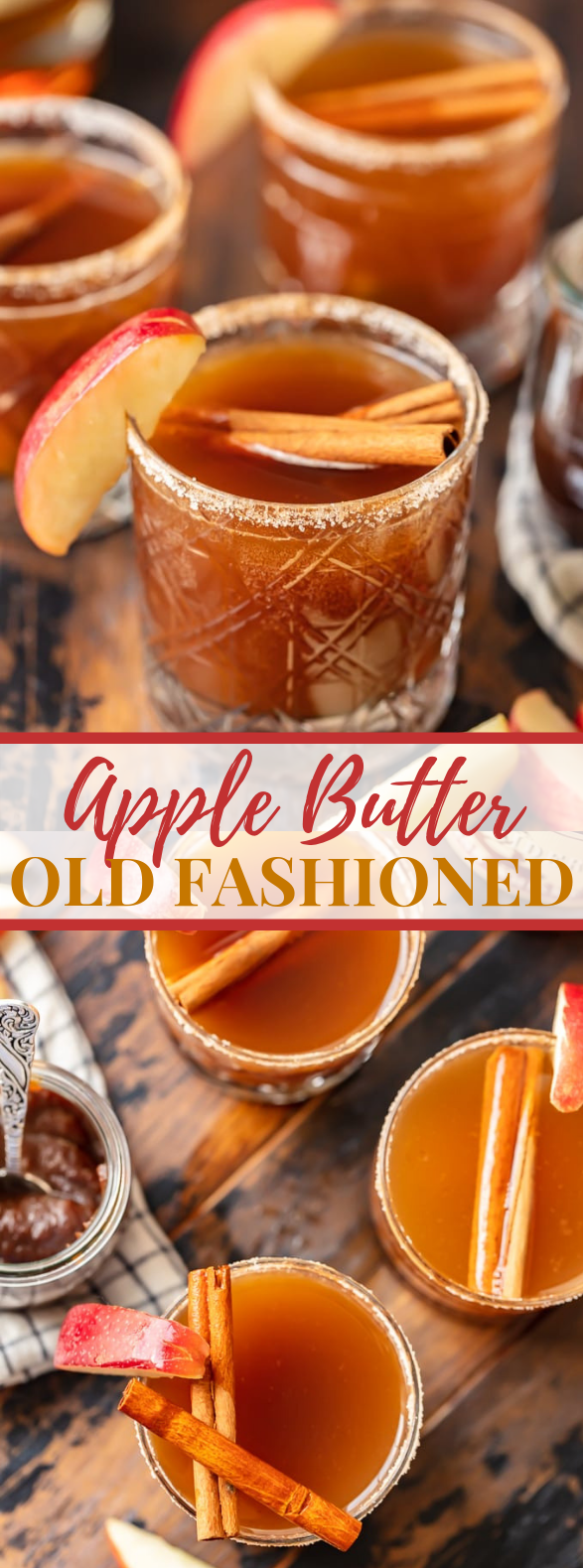 APPLE BUTTER OLD FASHIONED COCKTAIL #drink #favoriterecipe APPLE BUTTER OLD FASHIONED COCKTAIL #drink #favoriterecipe