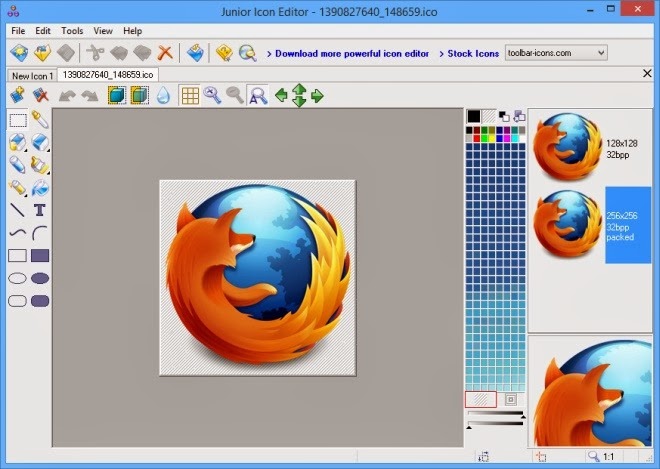 تحميل برنامج Junior Icon Editor لتصميم الايقونات بأنواعها Junior-Icon-Editor