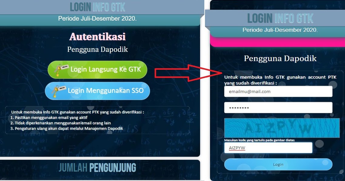 Cara Cek Sktp Melalui Info Gtk 2020 2021 Wasito Info