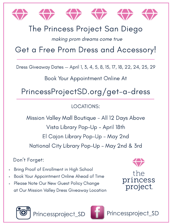 Contact - Princess Project San Diego