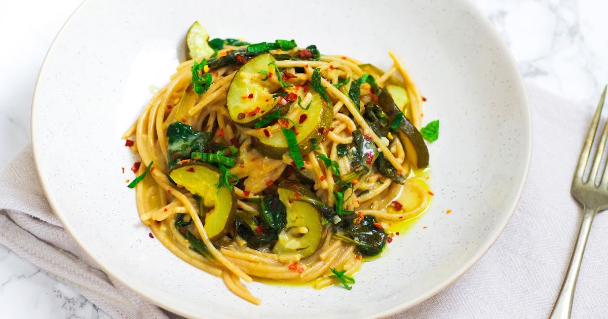 Courgette & Spinach Spaghetti Euphoric Vegan