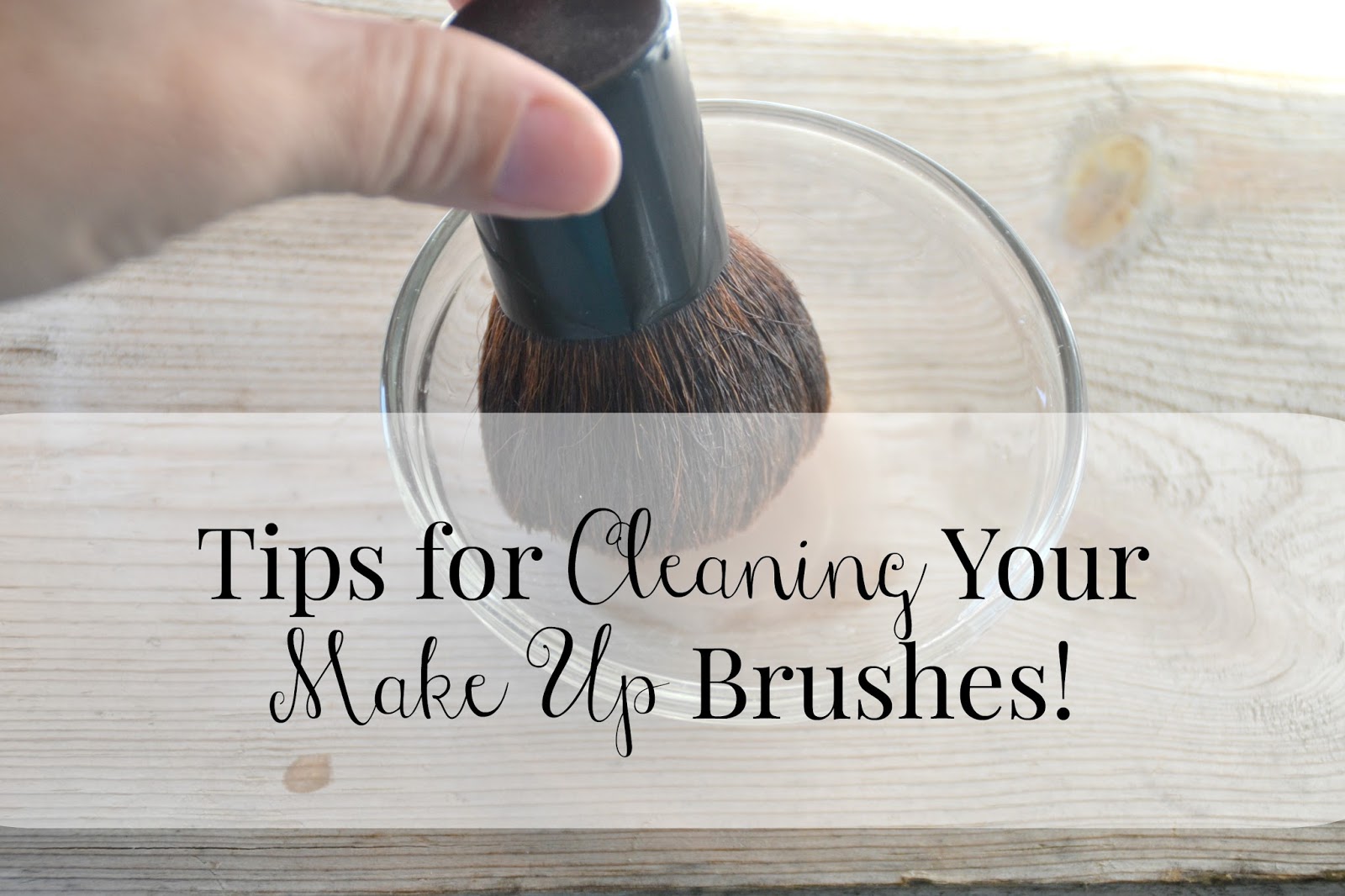 How to Clean your Make Up Brushes! Sabrina Sandoval