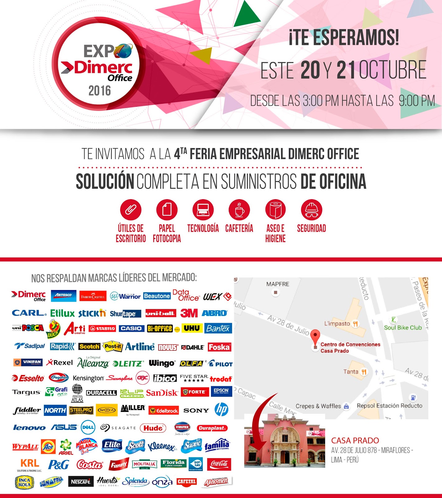 Carmen Tamariz - Diseñadora Publicitaria: Organización EXPO DIMERC 2016