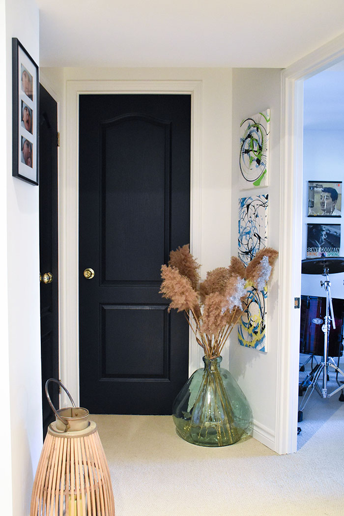 Woman In Real Life: How To Paint Interior Doors Black