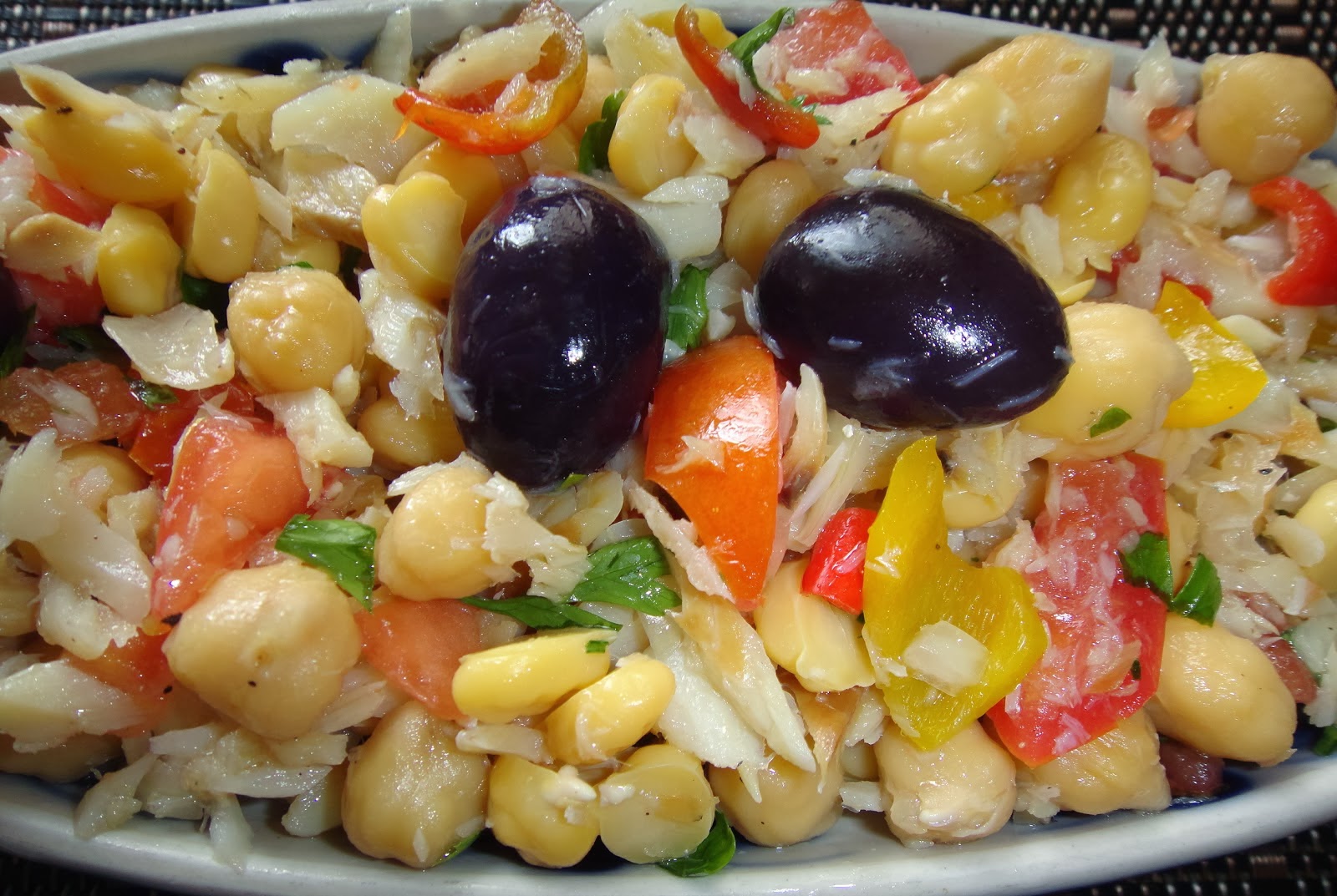 Fórmula Perfumada: Salada de Bacalhau com Grão de Bico