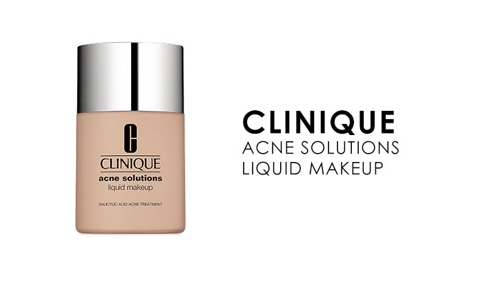 Clinique Acne Solutions Liquid Makeup | Best non-acnegenic and non-comedogenic Make-ups | NeoStopZone