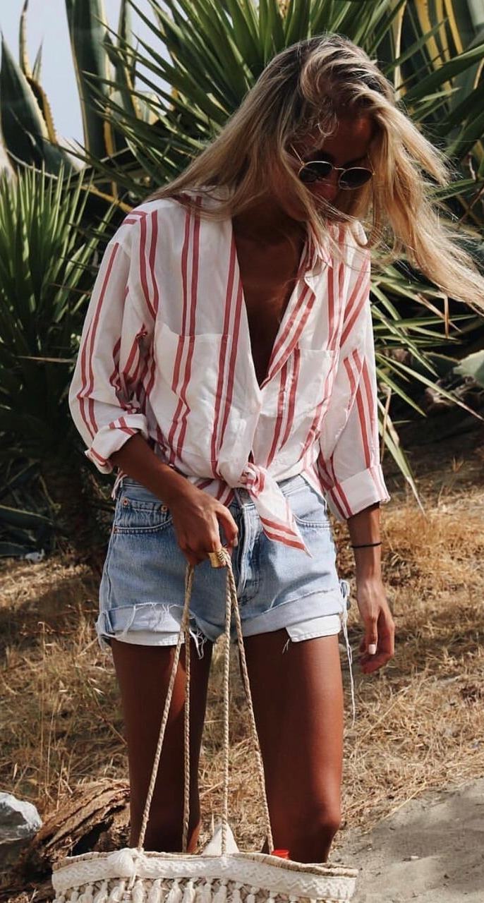 30 Cool Ways To Wear Shorts For Summer 2019 Awesome Outfits Outfit