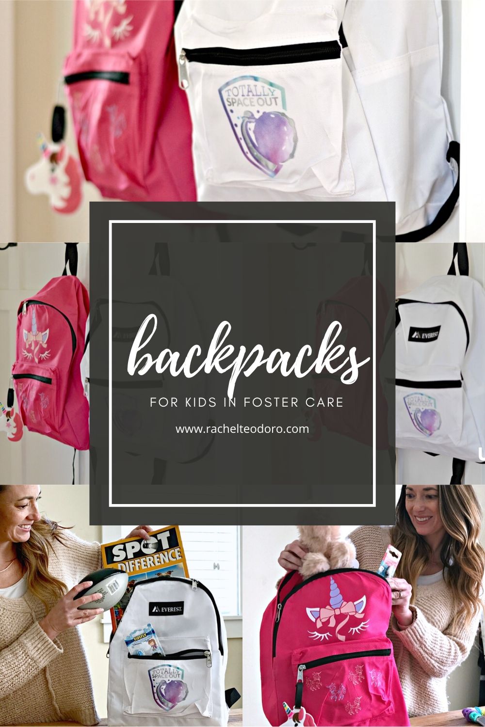 Backpacks for Foster Care Crafting for a Cause with Cricut