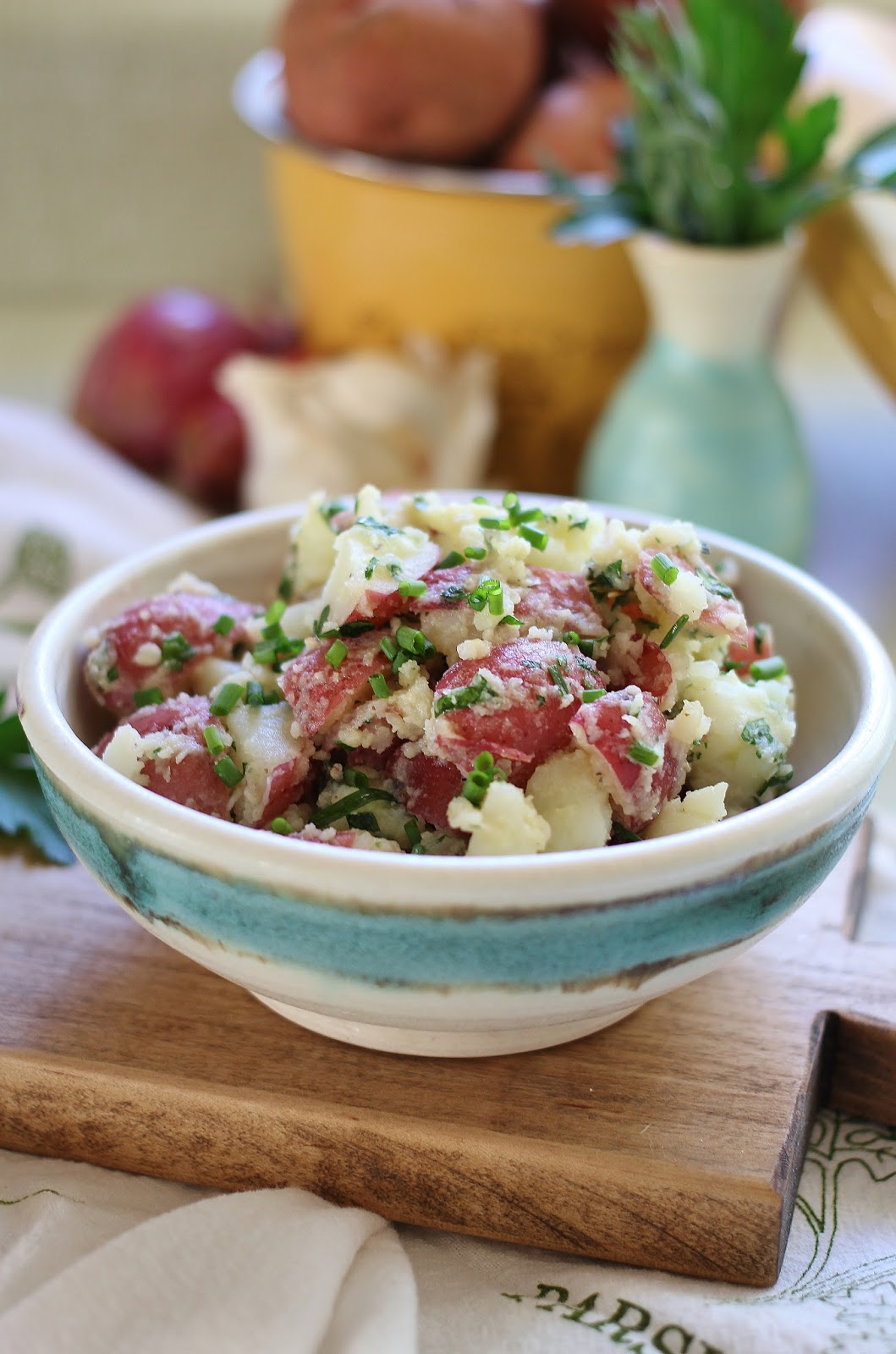 Arctic Garden Studio French Potato Salad with Mustard and Fresh Herbs