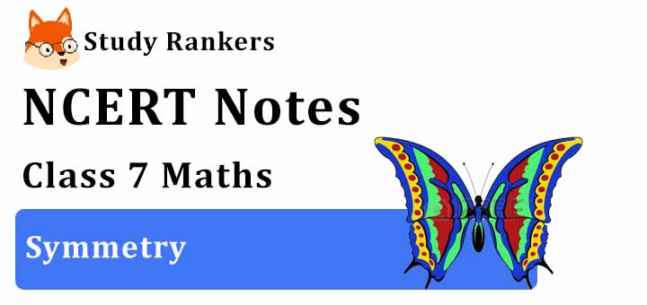 Chapter 14 Symmetry Class 7 Notes Maths Chapter 14 Symmetry Class 7 Notes Maths