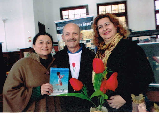 Manoel com Faustina Campos e Magda Leite