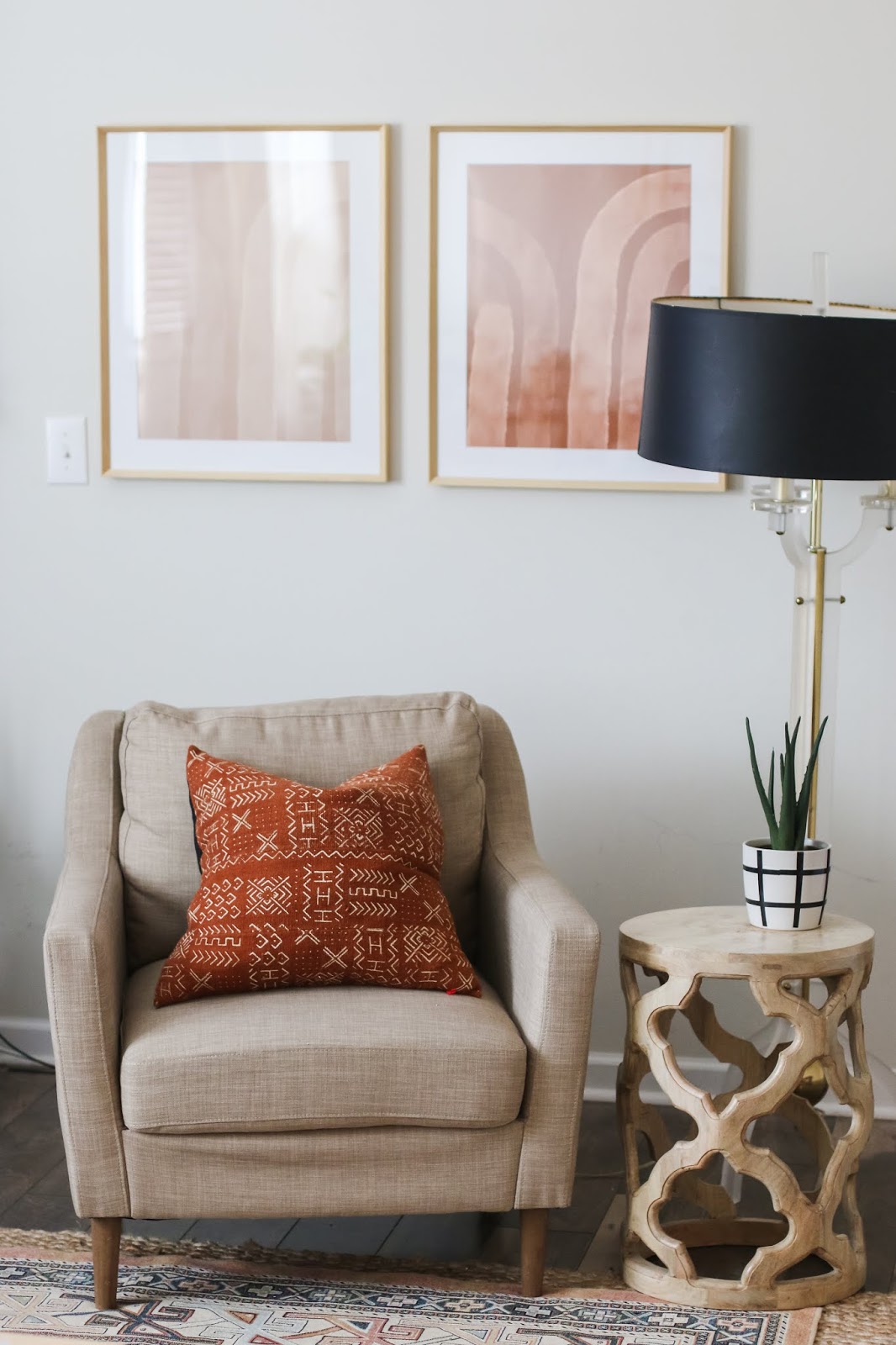 How to Find Art You Like + Inexpensive, Modern Art for the Living Room