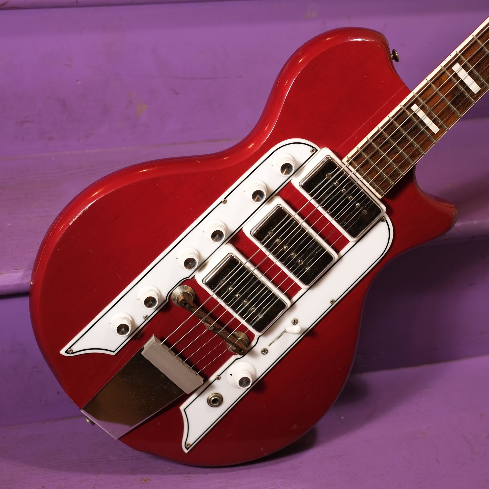 1961 Airline Town & Country Solidbody Electric Guitar