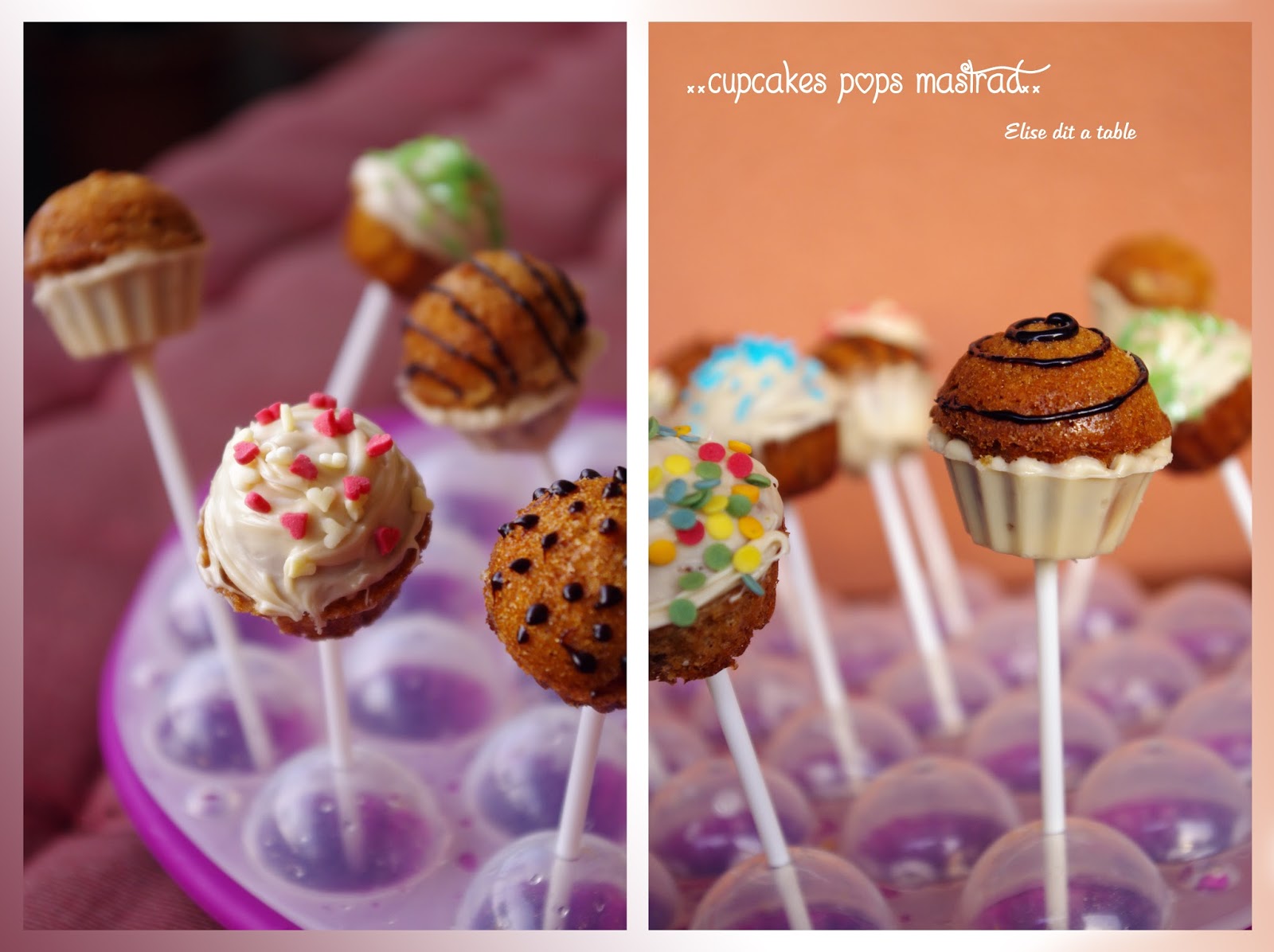 recette Cupcakes pops