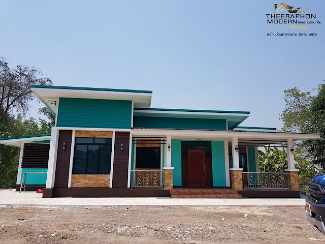 บ้านโมเดิร์นชั้นเดียว บ้านโมเดิร์นชั้นเดียว