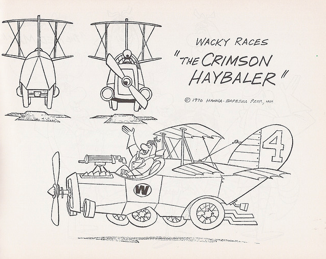 wacky races coloring pages - photo #29