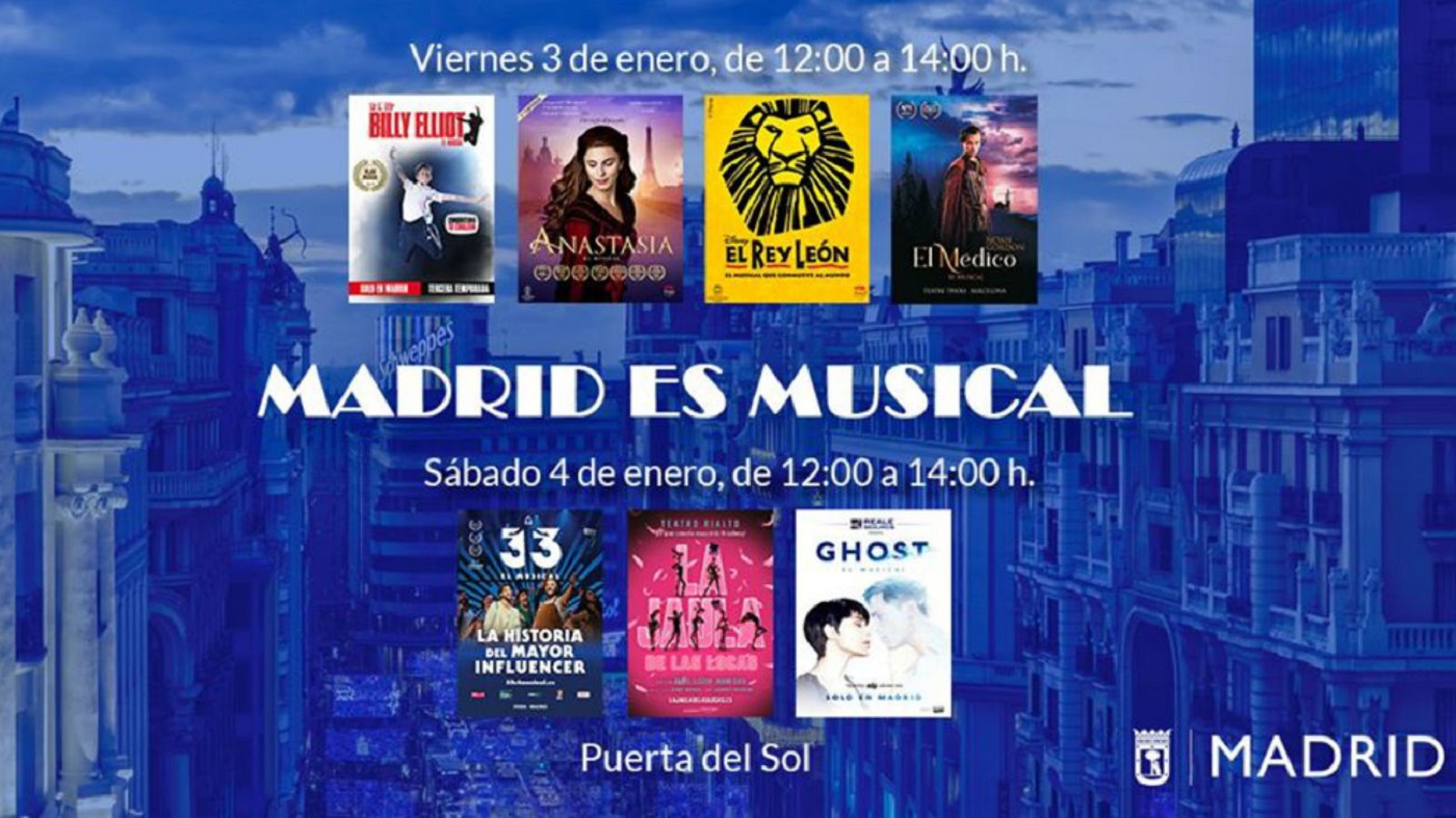 POR MADRID (VAMOS Y VENIMOS) LA PUERTA DEL SOL LOS MUSICALES