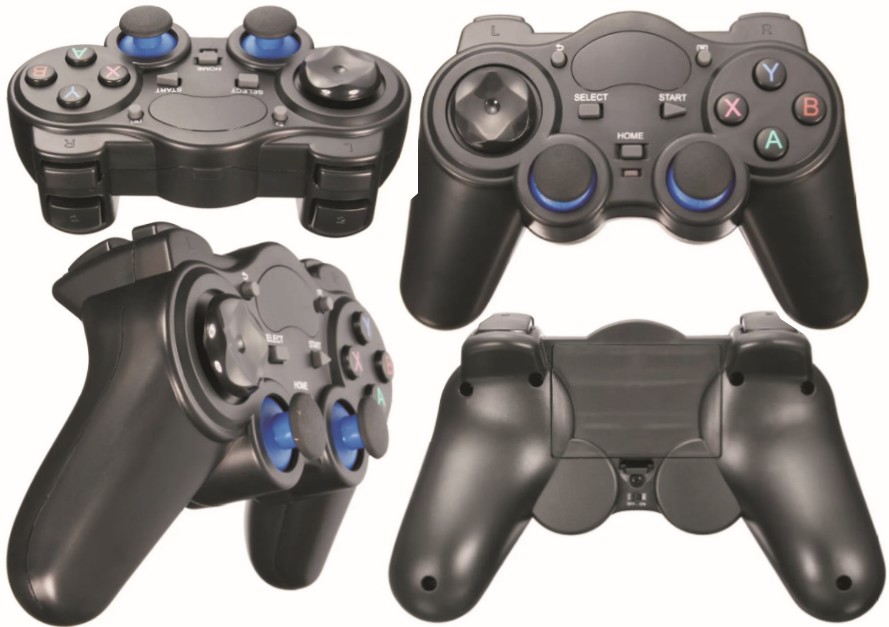 Gamepads: Wireless Gaming Joysticks - 2.4GHz Cordless Game Pads and Controllers for Android, TVs and Computer PCs