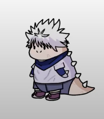 Gambar Dino Killua Zoldick Gambar Dino Anime Lucu Terbaik Yang Lagi Hits Di TikTok