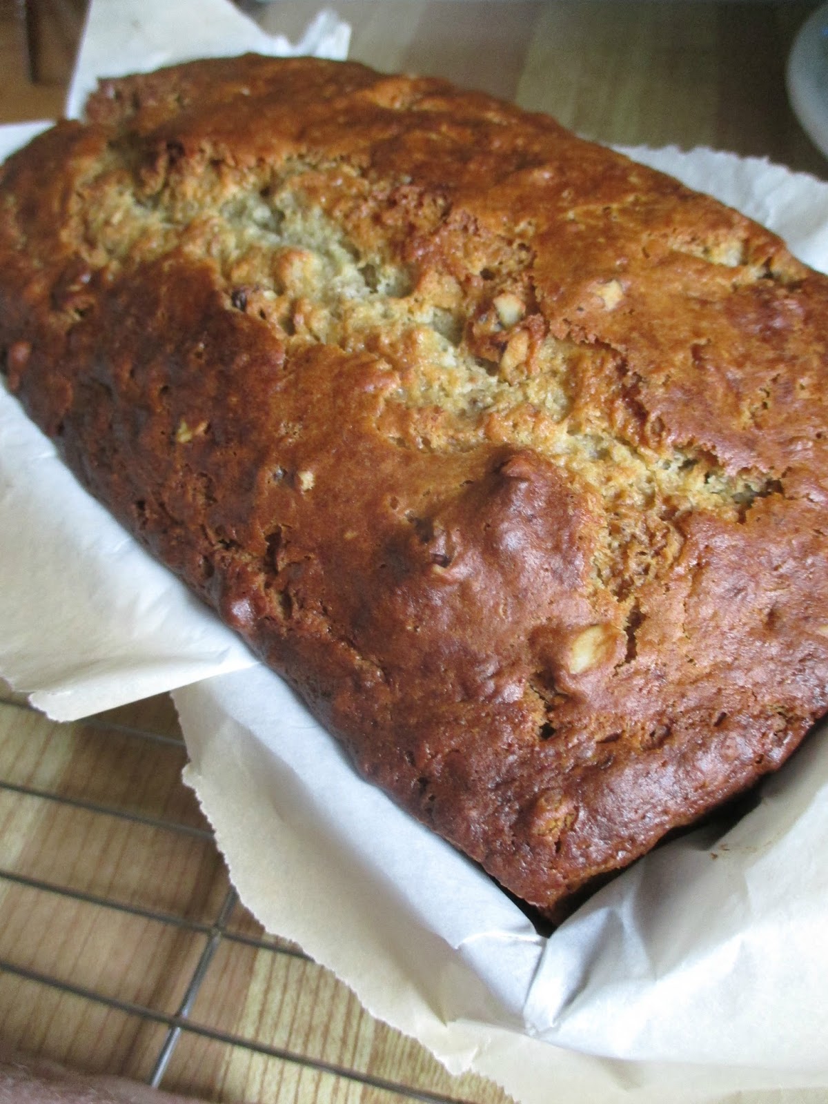 Just my Stuff Banana Walnut Bread with Ricotta