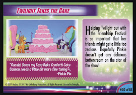 My Little Pony Twilight Takes the Cake MLP the Movie Trading Card