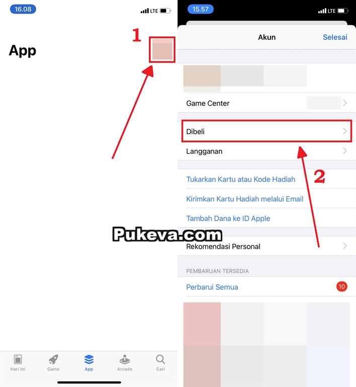 Cara Melihat Aplikasi Yang Pernah Didownload Di Iphone Dan Ipad Pukeva