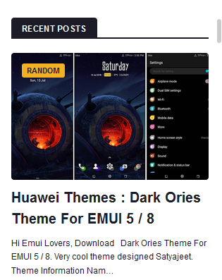 Download theme for huawei