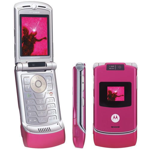 CNC virtual Motorola RAZR V3, Ponsel Flip Terlaris di Dunia