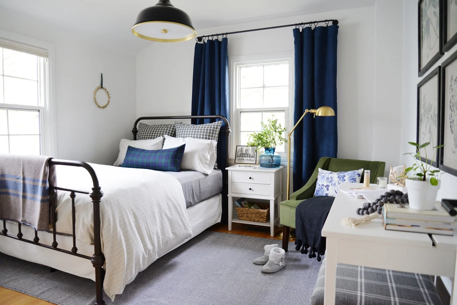 serene guest bedroom