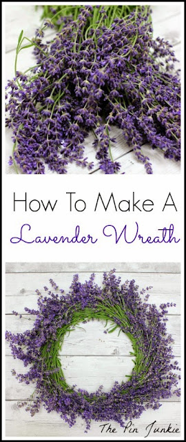 How To Make A Lavender Wreath