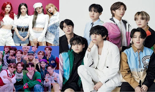 Bts تترشح لأربعة فئات في جوائز بيلبورد الموسيقية لسنة 2021 إلى جانب فرقة بلاكبينك و فرقة سفنتين